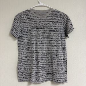 Champion Pattern Name Teens L Unisex T Shirt